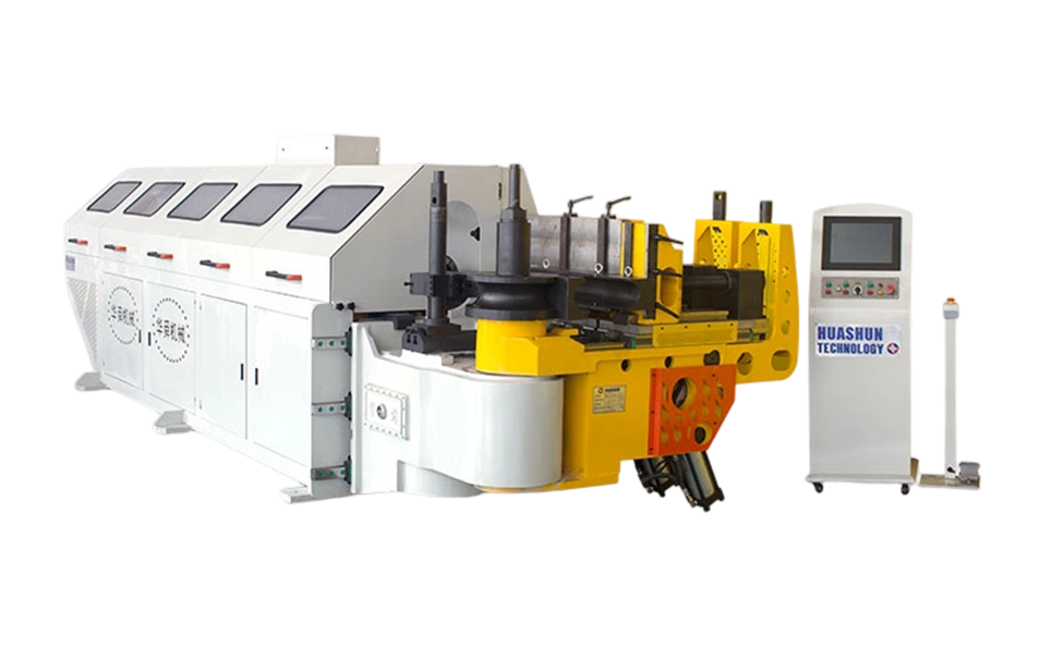 Máquina dobladora de tubos totalmente automática serie L CNC con control servohidráulico