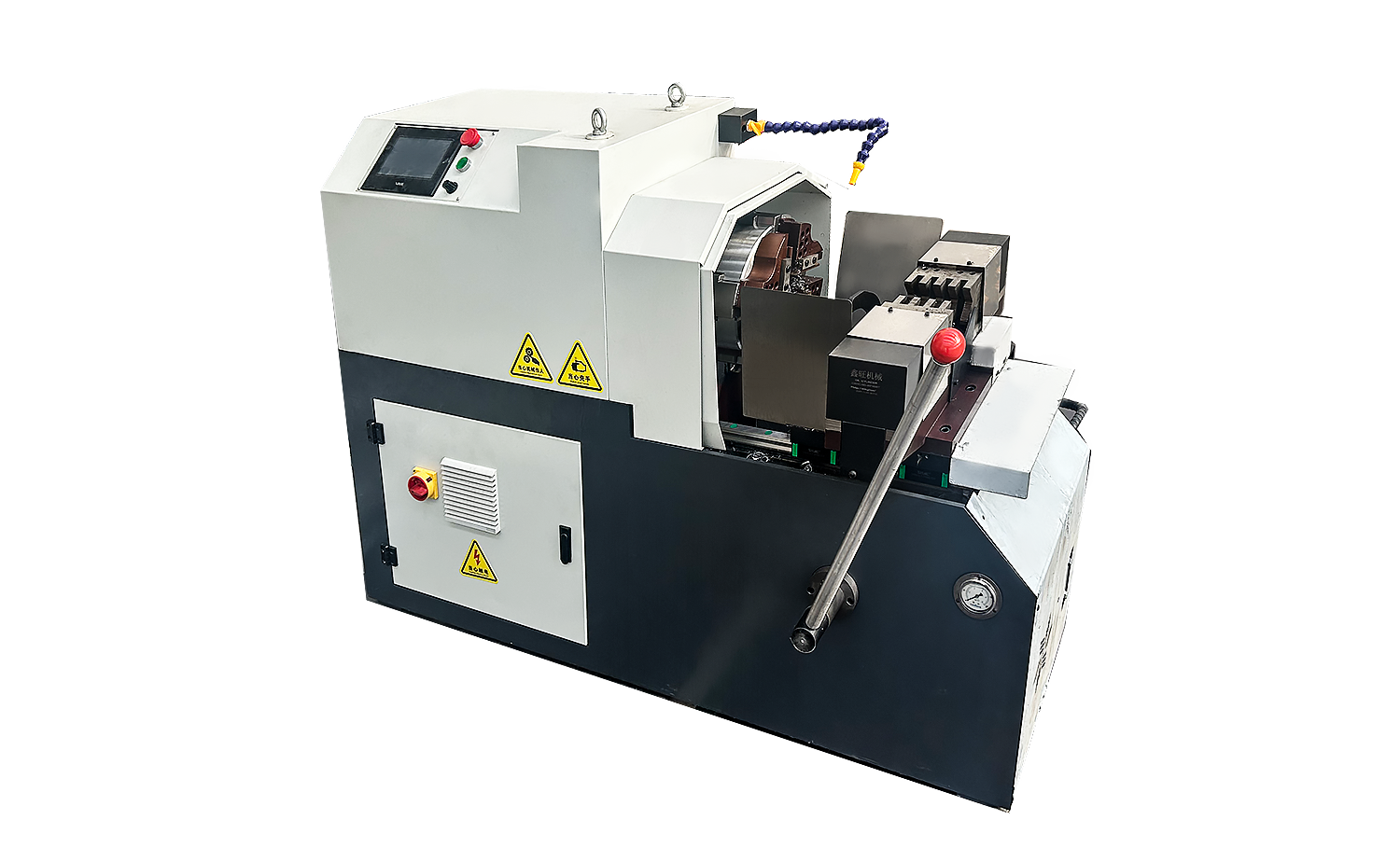 Máquina roscadora de tuberías inteligente