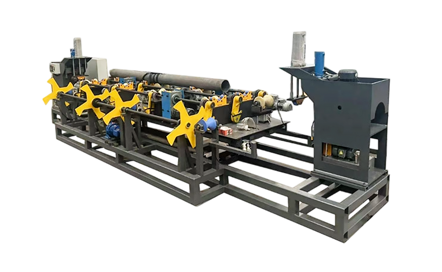 Máquina ranuradora de tuberías HTYC200 de 8 pulgadas