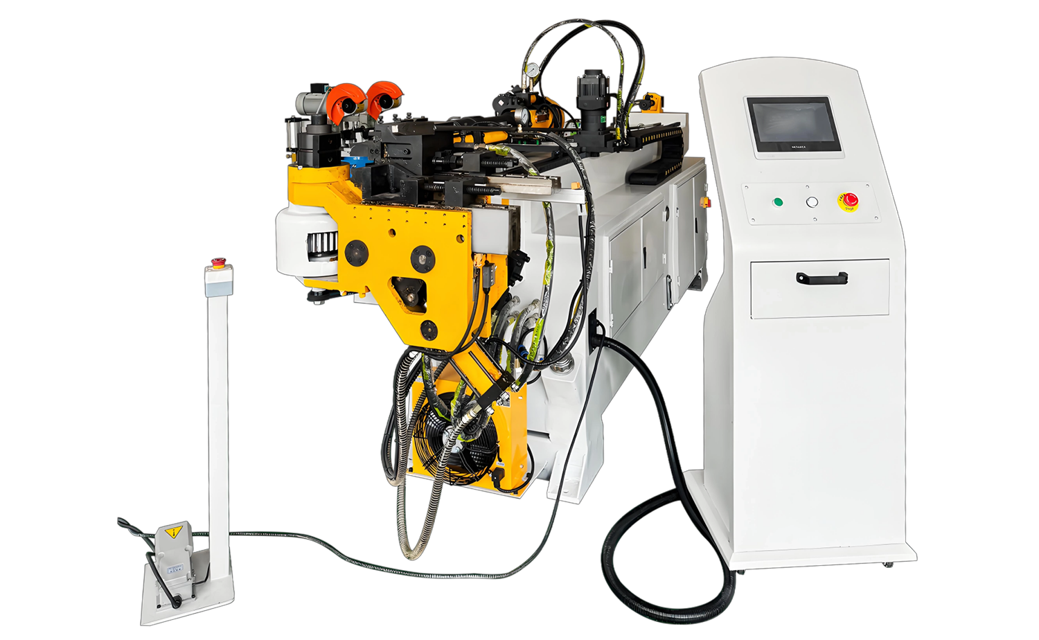 Máquina dobladora de tubos totalmente automática serie CNC S con función de simulación opcional