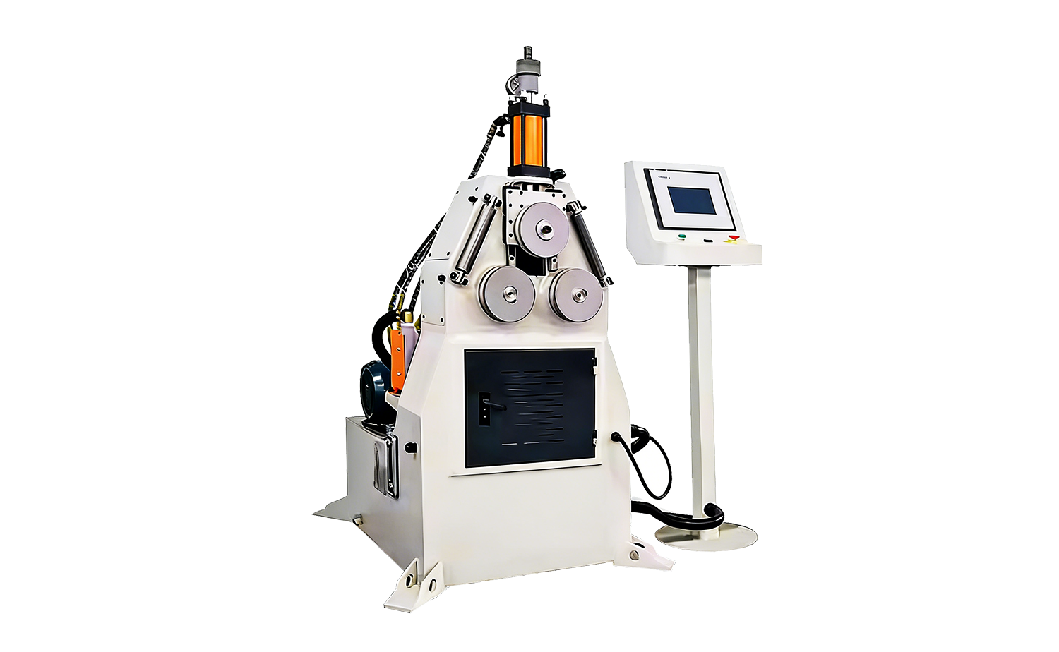 Máquina dobladora de rollos de tubos CNC de alta precisión