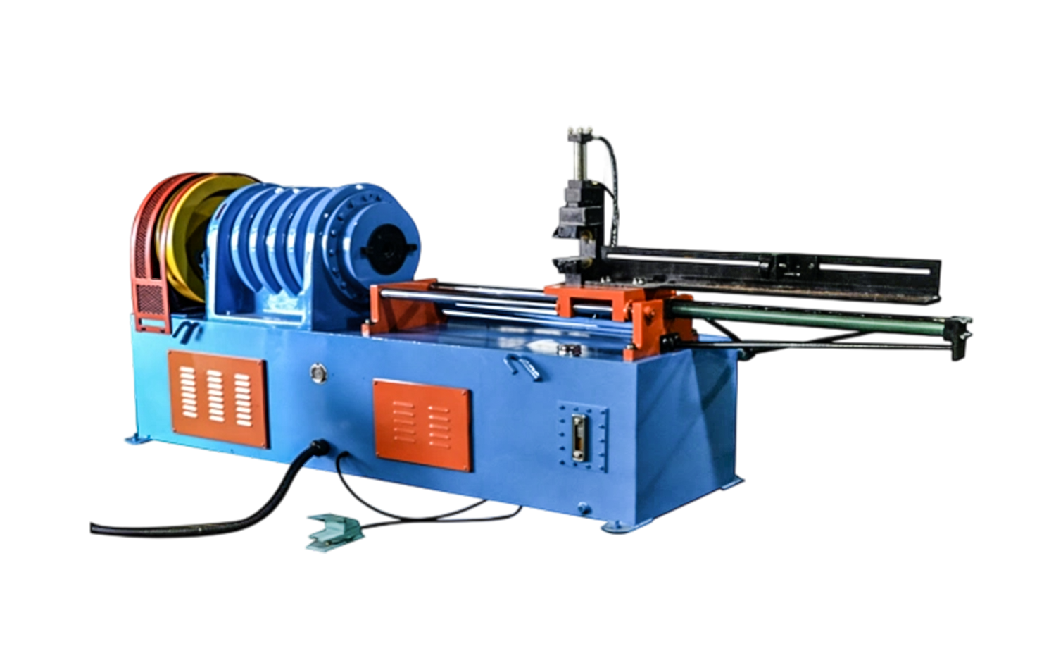 Máquina automática CNC para encoger y estrechar extremos de tubos metálicos AZTM-50/76