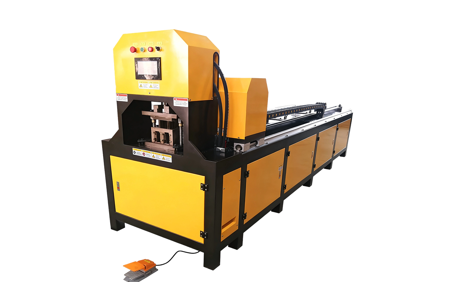 Punzonadora hidráulica automática monocilíndrica serie CNC